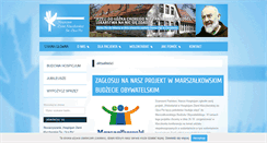 Desktop Screenshot of hospicjumswpio.pl