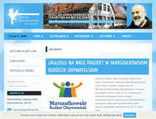 Tablet Screenshot of hospicjumswpio.pl